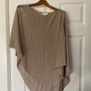 Artisan NY 100% organic linen Poncho Shawl Wrap